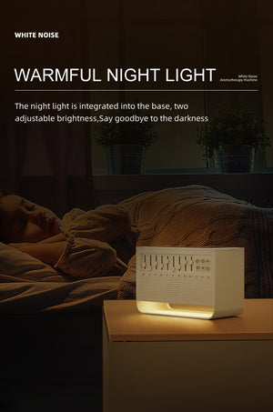 Ambient aroma difuzor Blossom sa zvucima prirode i efektom toplog svetla