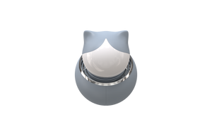 Sivi Cookie Cat difuzor Blossom sa uključenom ventilacijom