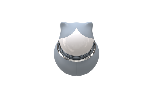 Sivi Cookie Cat difuzor Blossom sa uključenom ventilacijom