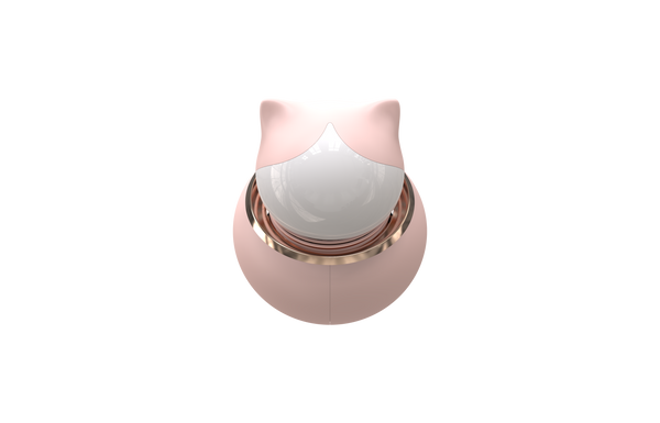 Roze Cookie Cat difuzor pričvršćen na ventilaciju automobila