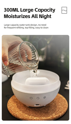 Difuzer „Fiji“ Blossom Aromatherapy – ultrazvučni aroma difuzor od 300 ml-velikim kapacitetom