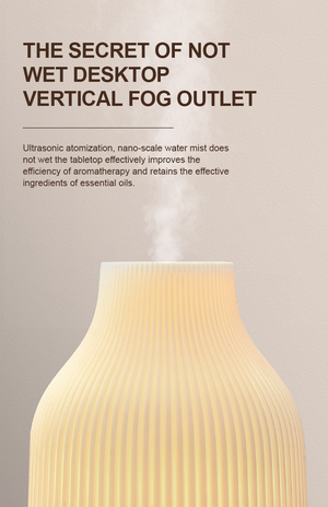 Difuzer „Harmony“ – ambijentalno svetlo-keramički difuzer sa hrastovim drvetom