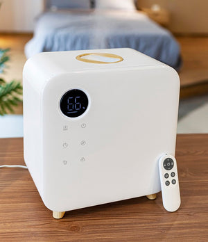 FRESCO Blossom ovlaživač vazduha – veliki ultrazvučni aroma difuzer ovlaživač vazduha sa daljinskim upravljačem