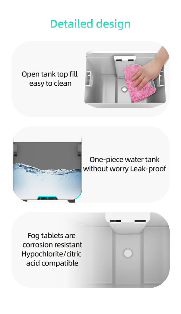 FRESCO Blossom ovlaživač vazduha – veliki ultrazvučni aroma ovlaživač sa daljinskim upravljačem-upotreba