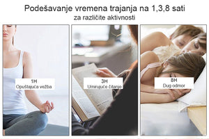 BEE HIVE keramički ultrazvučni difuzer Blossom – fina magla i ambijentalno toplo svetlo