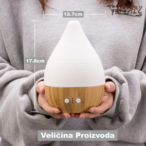 BEE HIVE keramički ultrazvučni difuzer Blossom – fina magla i ambijentalno toplo svetlo