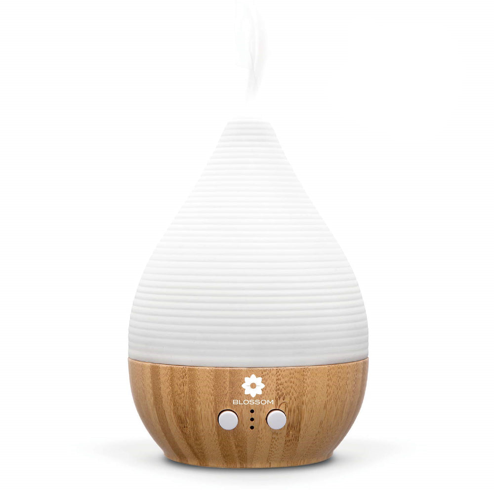 BEE HIVE keramički ultrazvučni difuzer Blossom – fina magla i ambijentalno toplo svetlo