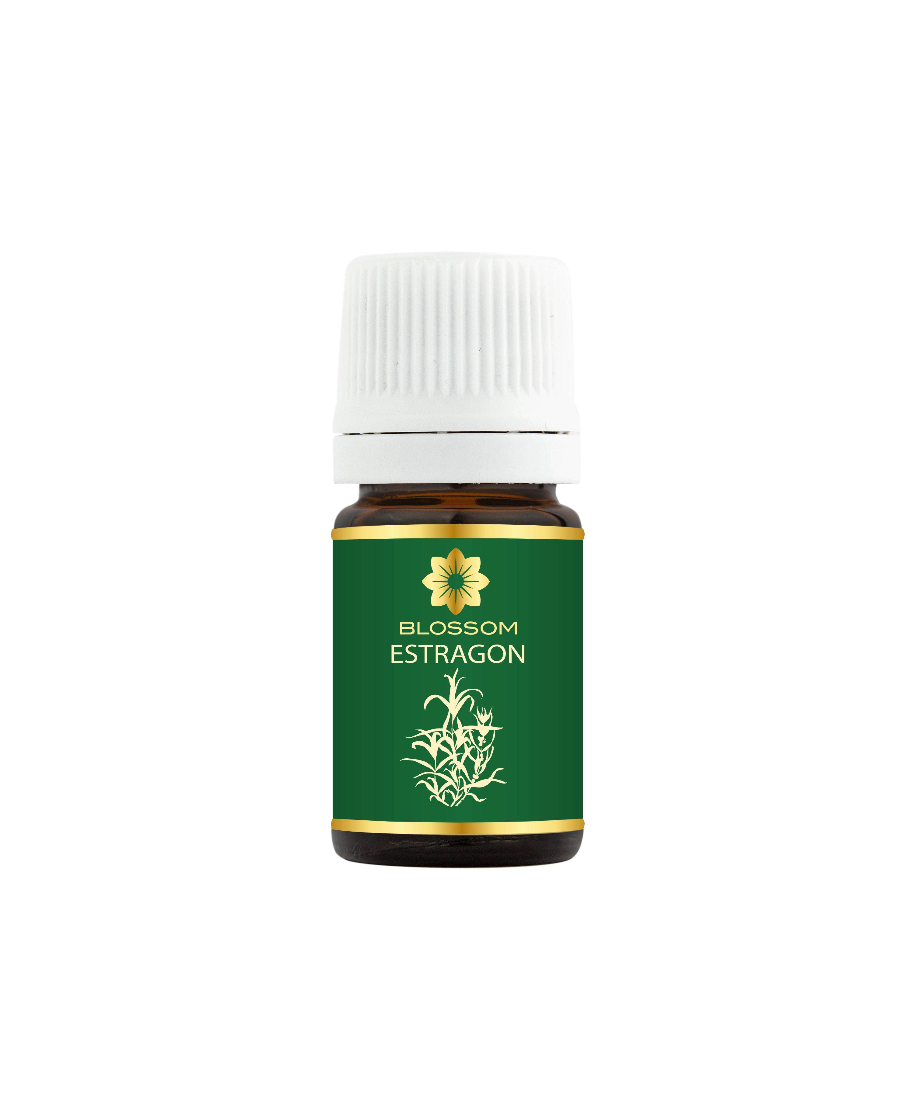 Blossom aromaterapija – eterično ulje estragona (Artemisia dracunculus / Tarragon essential oil), biljno-začinska aroma za probavni balans, smirenje i emotivnu ravnotežu.