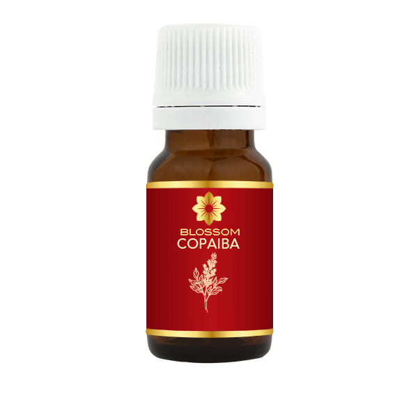 Blossom aromaterapija – eterično (esencijalno) ulje copaiba (Copaifera reticulata / Copaiba essential oil), drvenasta nota, za regeneraciju i duboko umirenje.