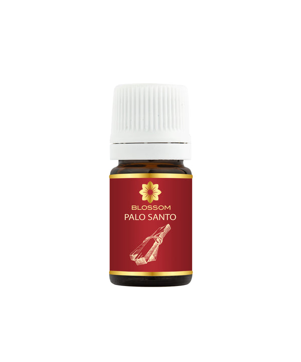 Blossom aromaterapija – eterično ulje palo santo (Bursera Graveolens / Palo Santo essential oil), smolasta balzamična aroma za mir, duhovnu jasnoću i meditativne rituale.