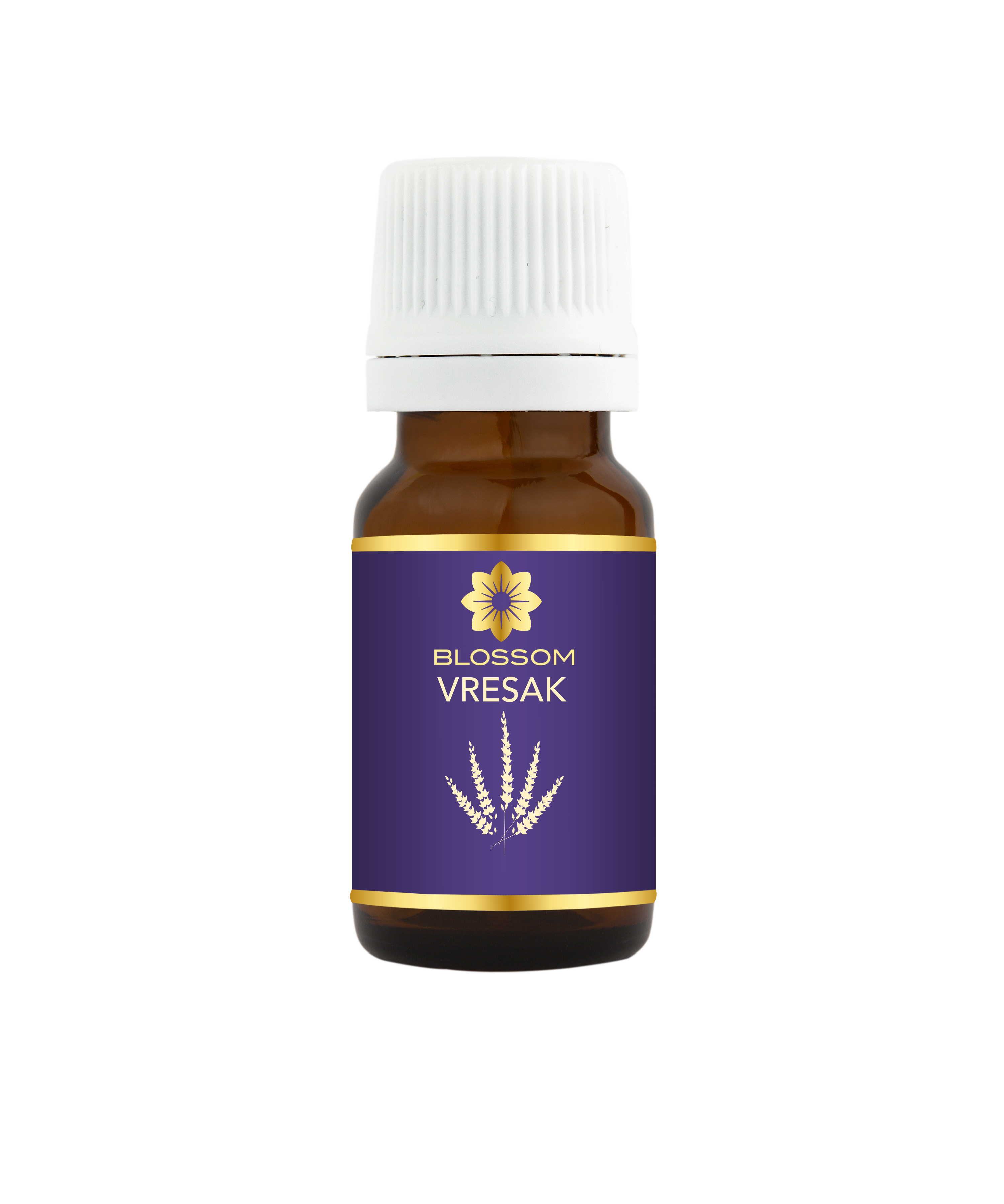 Blossom aromaterapija – eterično ulje vresak (Satureja montana / Mountain Savory essential oil), topla biljno-začinska aroma za energiju, fokus i vitalnost prostora.