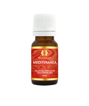 Blossom aromaterapija – mešavina eteričnih ulja Mediteranea, aroma citrusa i mente za energiju i osveženje.