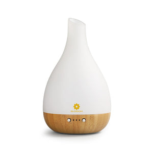 Difuzer FLAME – ručno duvano staklo i bambus sa efektom upaljene sveće