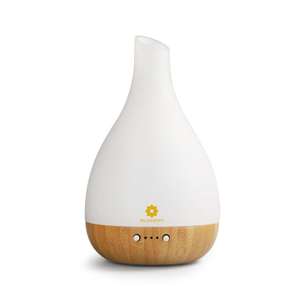 Difuzer FLAME – ručno duvano staklo i bambus sa efektom upaljene sveće