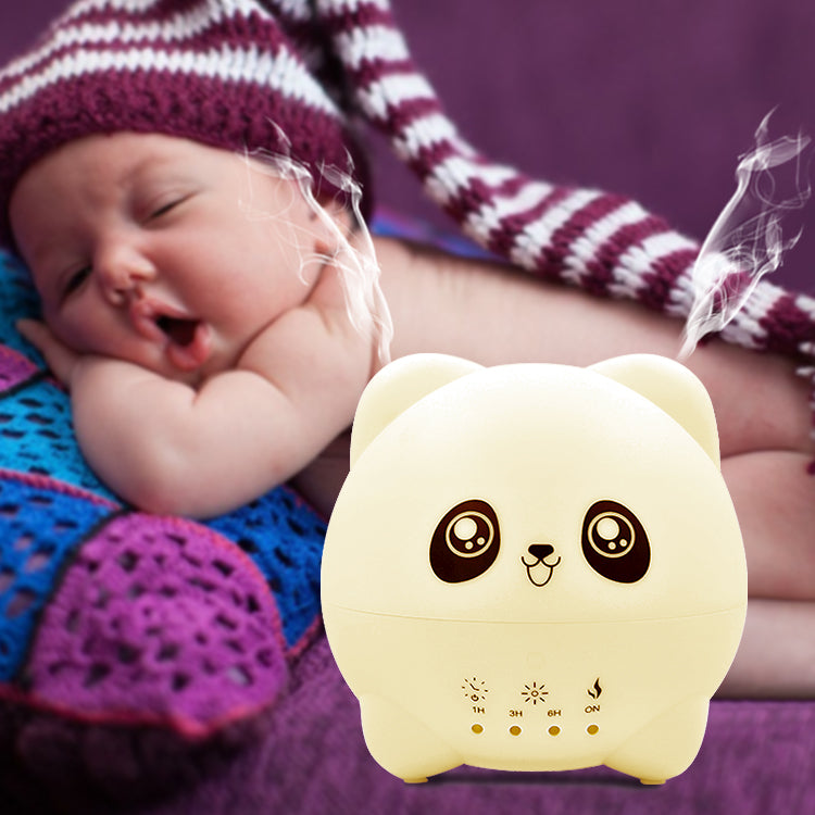 PANDA dečji ultrazvučni difuzer Blossom – fina magla i pastelno LED svetlo