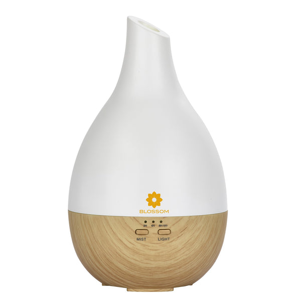 SPRING ultrazvučni difuzer sa LED svetlom – fina hladna magla, 180 ml